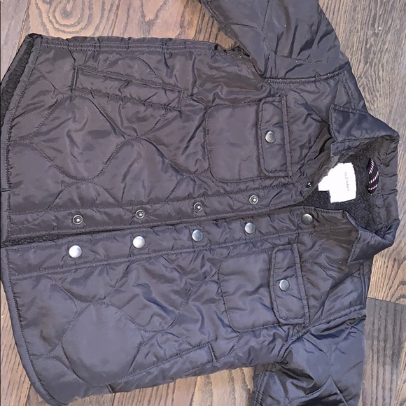 Kids quilted jacket with fur lining - Picture 3 of 3